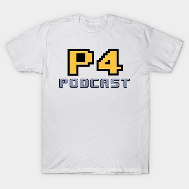 P4 Logo Shirt (no white border) T-Shirt by p4podcast